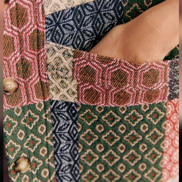 Sezane Will Jacquard Jacket - Picture 3 of 4